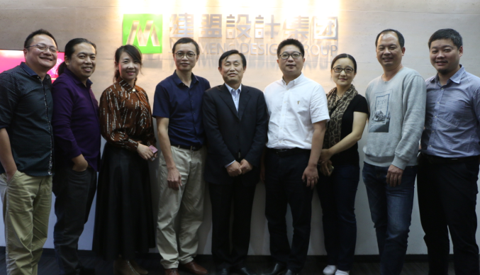 华侨大学黄安民老师一行光临J9.COM调查领导